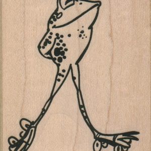 Skating Frog 2 1/4 x 2 3/4-0