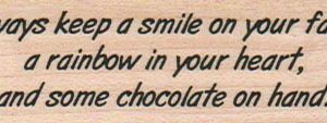 Always Keep A Smile On Your Face 1 x 2 1/2-0