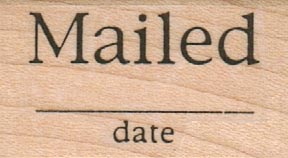 Mailed/Date 1 x 1 1/2