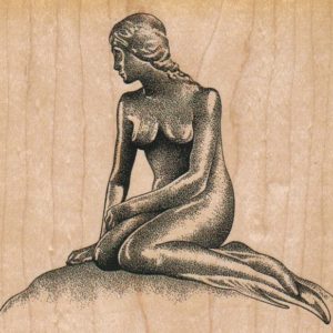 Golden Mermaid 4 1/2 x 4-0