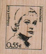 Deutschland Stamp 1 1/4 x 1 1/4