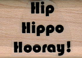 Hip Hippo Hooray 3/4 x 1-0