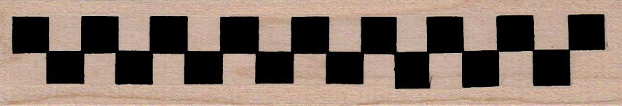 Checkerboard Border 1 1/4 x 6