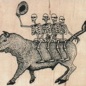 Skeleton Quartet/Bull 3 3/4 x 2 3/4-0