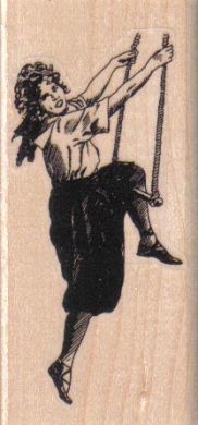 Girl In Swing 1 1/2 x 2 3/4