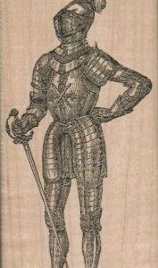 Knight In Armor 2 1/4 x 4 3/4-0