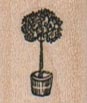 Small Tree In Pot 3/4 x 3/4-0