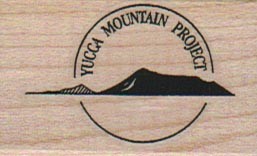 Yucca Mountain Project 1 1/4 x 1 3/4