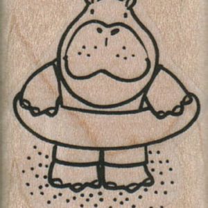 Hippo In Inner Tube 1 1/4 x 1 1/2-0