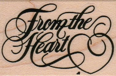 From The Heart 1 1/2 x 2