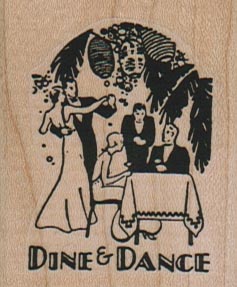 Dine & Dance 1 3/4 x 2