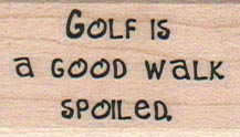 Golf Is A Good Walk 1 x 1 1/2