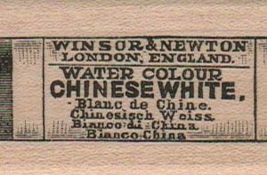 Chinese White Paint 1 1/2 x 3 3/4-0