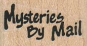Mysteries By Mail 1 1/4 x 3/4