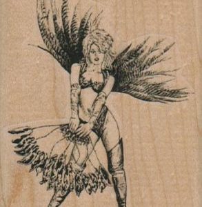 Feathered Showgirl 2 1/2 x 3 1/4-0