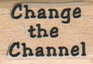 Change The Channel 3/4 x 1-0