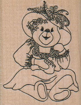 Teddy Bear Sitting 2 x 2 1/2