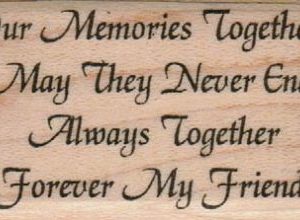 Our Memories Together 1 1/4 x 2-0
