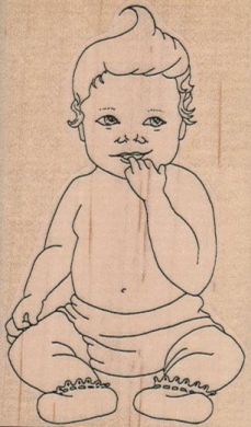 Sitting Baby/Large 2 1/4 x 3 1/2