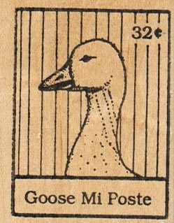 Goose Mi Poste 1 3/4 x 2 1/4