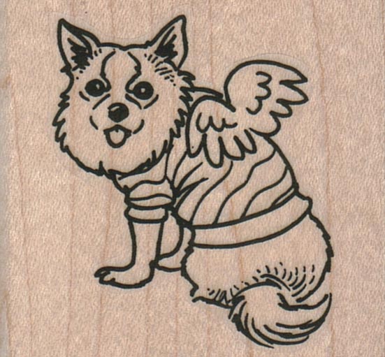 Dog With Wings 2 x 1 3/4