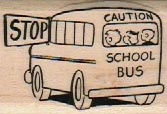 School Bus 1 1/4 x 1 3/4