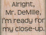 Alright Mr. DeMille 1 1/4 x 1