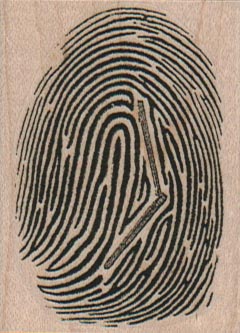 Fingerprint 1 3/4 x 2 1/4