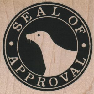Seal Of Approval 2 3/4 x 2 1/2-0