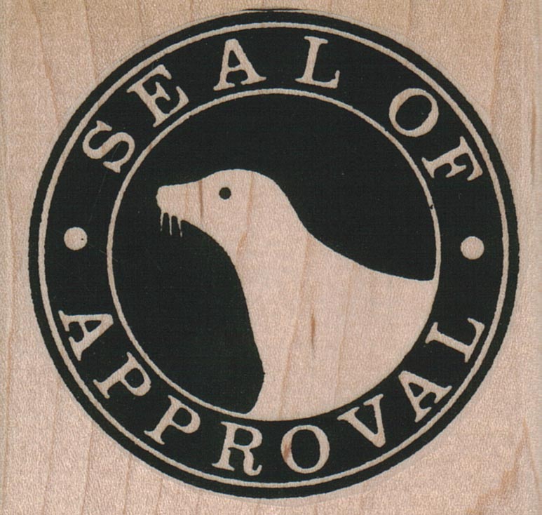 Seal Of Approval 2 3/4 x 2 1/2