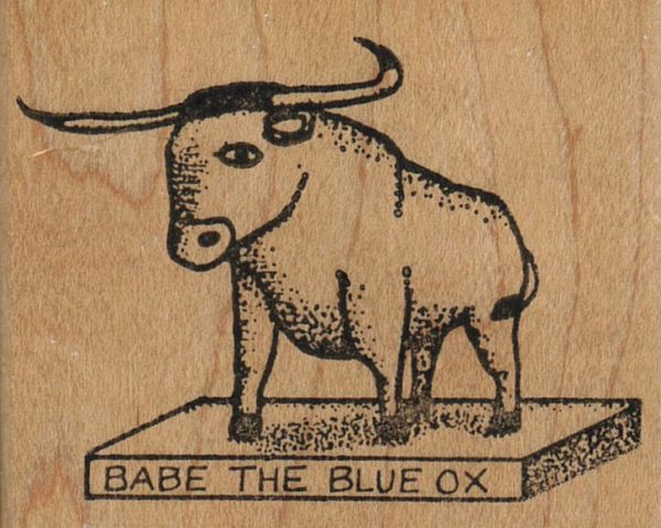 Babe The Blue Ox 2 1/2 x 2-0