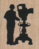 Camera Man 1 1/4 x 1 1/2