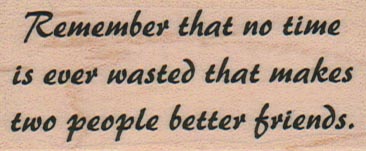 Remember That No Time 1 1/4 x 2 1/2