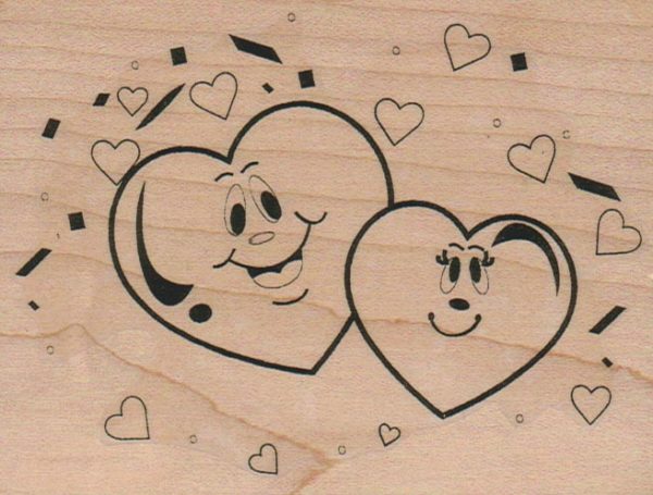 Smiling Hearts 3 1/2 x 4 1/2-0