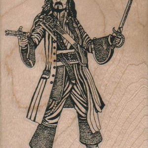 Pirate With Gun And Sword 3 x 4 1/4-0