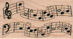 Musical Notes 1 1/2 x 2 1/2