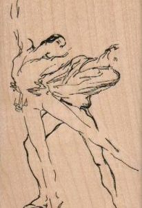 Ballet Duo (Man & Woman) 2 3/4 x 5-0