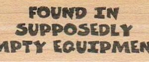 Found In Supposedly Empty 1 x 2 3/4-0