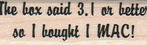 The Box Said 3.1 Or Better 3/4 x 2 1/4-0