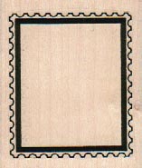 Postage Stamp Frame/Medium 1 3/4 x 2