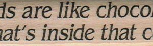 Friends Are Like Chocolate 3/4 x 3 3/4-0