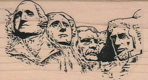 Mount Rushmore 2 x 3 1/4