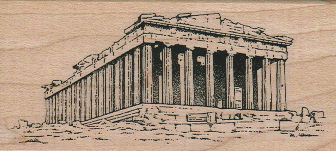 Parthenon 2 1/4 x 4 1/2