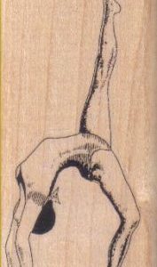 Gymnast Lady 1 1/2 x 3-0