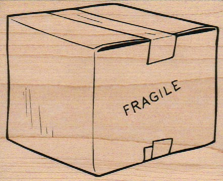 Fragile Box 3 3/4 x 4 1/2