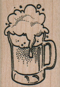 Foamy Mug O' Beer 1 1/2 x 2-0