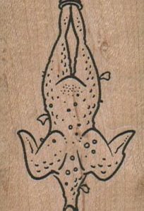 Rubber Chicken Hanging 1 1/2 x 3 3/4-0