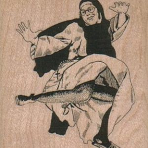 Sister Getting Down! 2 1/4 x 2 1/2-0