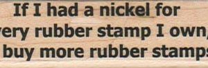 If I Had A Nickel 3/4 x 2 3/4-0