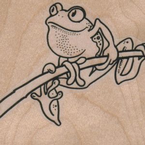 Frog On Branch 3 1/2 x 2 1/4-0